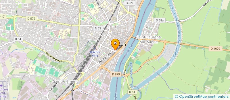 localisation de l'entreprise MONSIEUR LEON GUINTANG à MACON