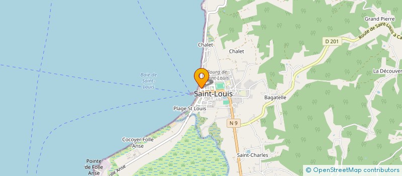 localisation de l'entreprise MONSIEUR LEON HACHON à SAINT-LOUIS