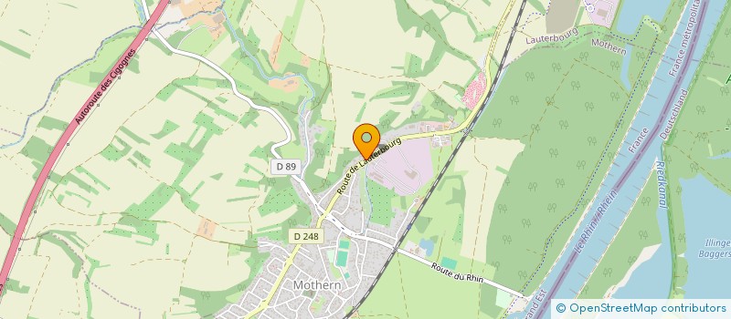 localisation de l'entreprise MONSIEUR LEON HAGER  MOTHERN