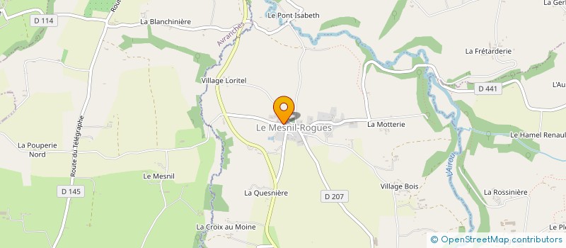 localisation de l'entreprise MONSIEUR LEON HALLEY à GRIMESNIL