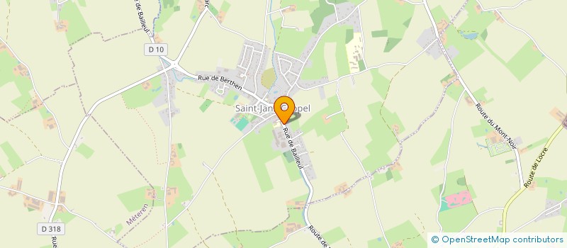 localisation de l'entreprise MONSIEUR LEON HOBIN à SAINT-JANS-CAPPEL