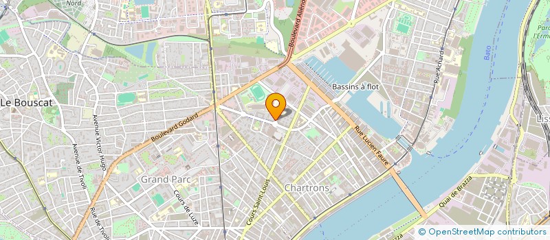 localisation de l'entreprise MONSIEUR LEON HOHN  BORDEAUX