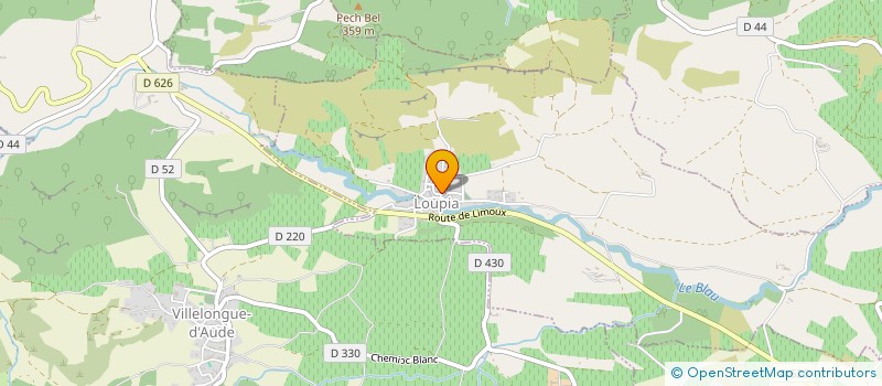 localisation de l'entreprise MONSIEUR LEON JULIA  LOUPIA