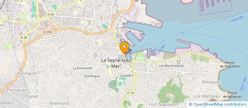 localisation de l'entreprise MONSIEUR LEON KHIDIRIAN à LA SEYNE-SUR-MER