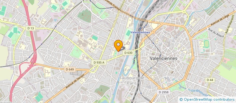 localisation de l'entreprise MONSIEUR LEON KOZAK  VALENCIENNES