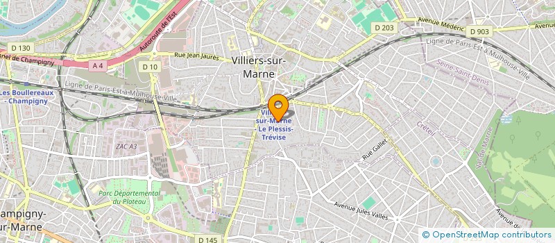 localisation de l'entreprise MONSIEUR LEON LAIGNEAU à VILLIERS-SUR-MARNE