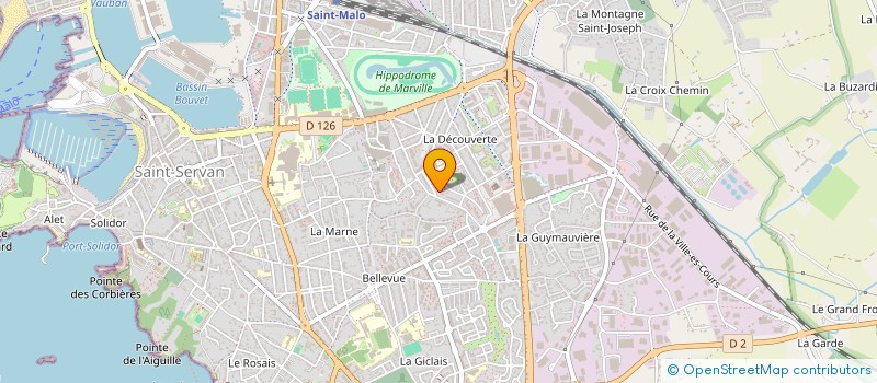 localisation de l'entreprise MONSIEUR LEON LAUNAY  SAINT-MALO