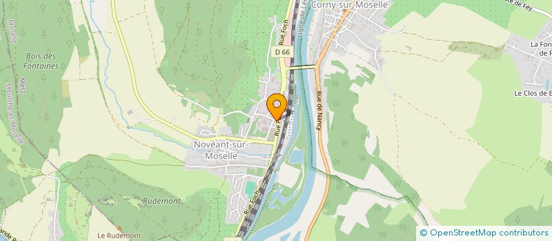 localisation de l'entreprise MONSIEUR LEON LAURENT à NOVEANT-SUR-MOSELLE