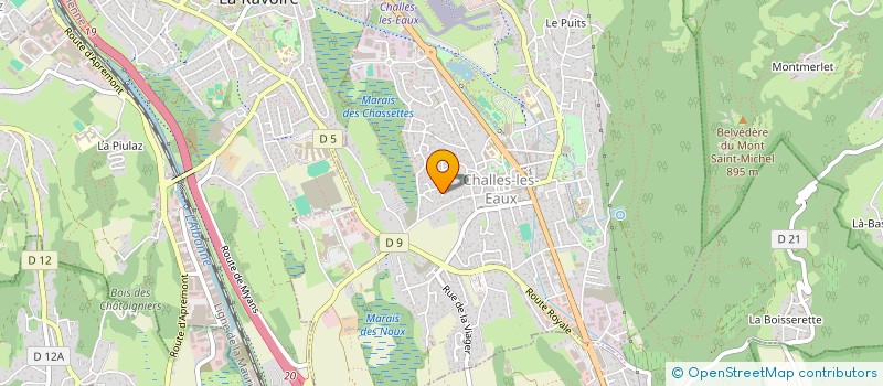 localisation de l'entreprise MONSIEUR LEON LECHIFFRE-LETENEUX  SAINT-JEOIRE-PRIEURE