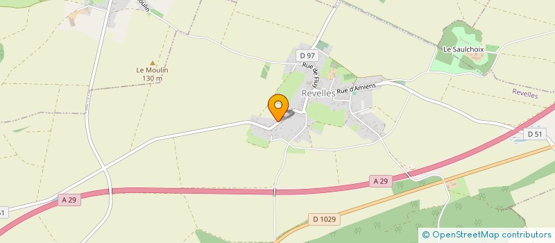 localisation de l'entreprise MONSIEUR LEON LEPINE  REVELLES