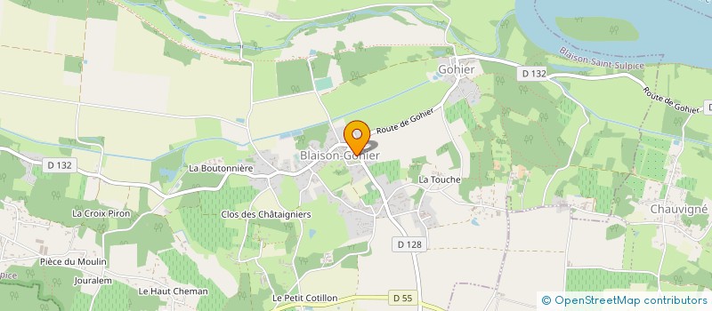 localisation de l'entreprise MONSIEUR LEON LOISEAU  BLAISON-SAINT-SULPICE