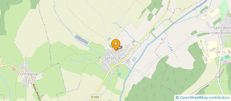 localisation de l'entreprise MONSIEUR LEON MARTEAUX  SENONCOURT