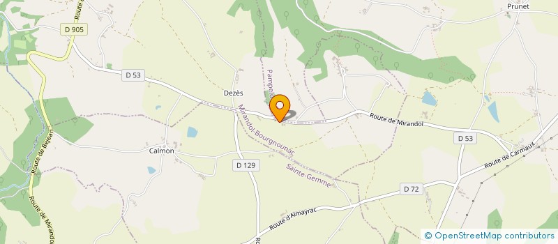 localisation de l'entreprise MONSIEUR LEON MARTIN à MONTIRAT