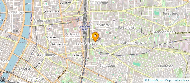 localisation de l'entreprise MONSIEUR LEON MAURIN  LYON