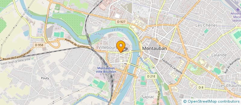 localisation de l'entreprise MONSIEUR LEON MAURY  MONTAUBAN