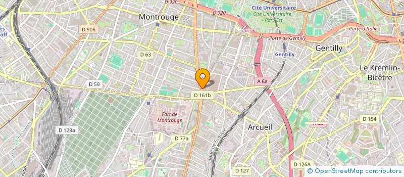 localisation de l'entreprise MONSIEUR LEON MERGUI à MONTROUGE