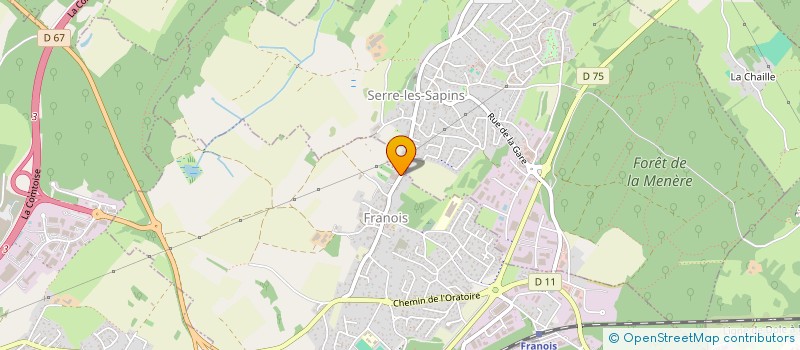 localisation de l'entreprise MONSIEUR LEON MOFFAT  FRANOIS