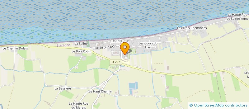 localisation de l'entreprise MONSIEUR LEON MORDRELLE  ROZ-LANDRIEUX