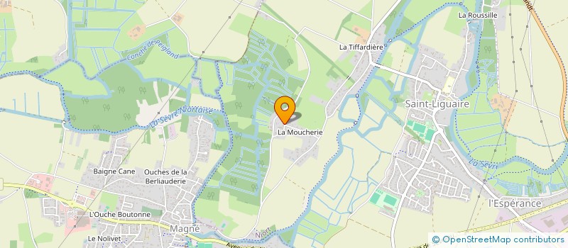 localisation de l'entreprise MONSIEUR LEON MOREAU à NIORT