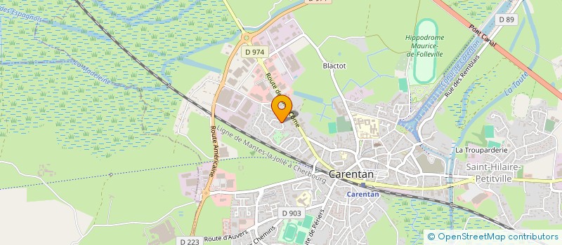localisation de l'entreprise MONSIEUR LEON MOREL à CARENTAN-LES-MARAIS