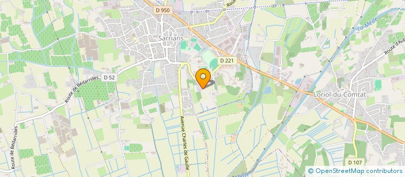 localisation de l'entreprise MONSIEUR LEON MOURLOT  SARRIANS