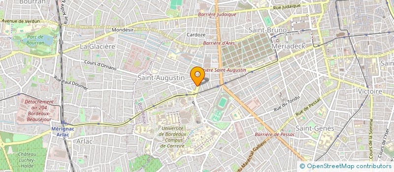 localisation de l'entreprise MONSIEUR LEON NZITA NGUALA  BORDEAUX