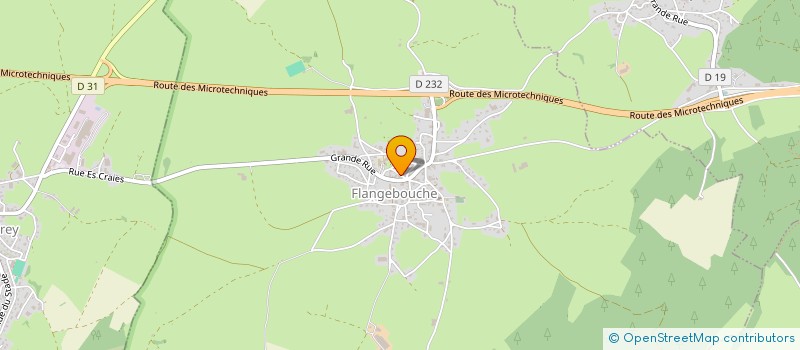 localisation de l'entreprise MONSIEUR LEON PAGET  FLANGEBOUCHE