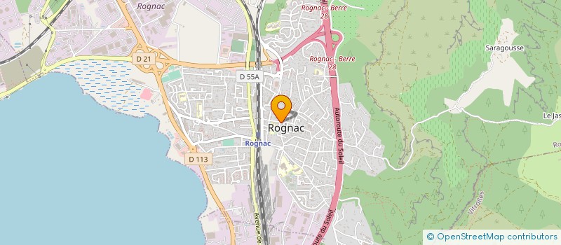 localisation de l'entreprise MONSIEUR LEON PARDIGON  ROGNAC