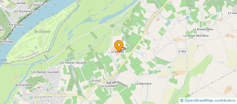 localisation de l'entreprise MONSIEUR LEON PAUVERT à OREE-D'ANJOU