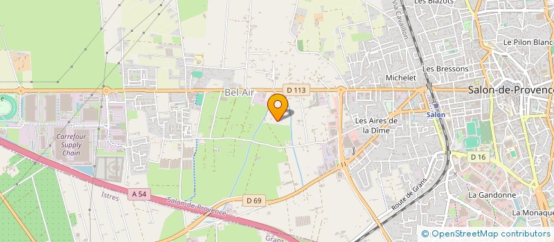localisation de l'entreprise MONSIEUR LEON PAYET à SALON-DE-PROVENCE