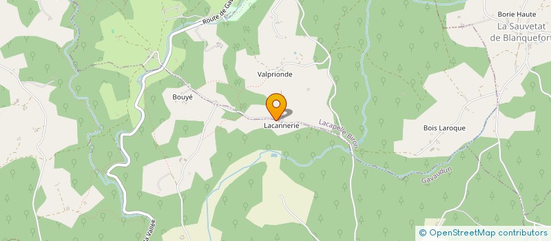 localisation de l'entreprise MONSIEUR LEON PEARCE  GAVAUDUN