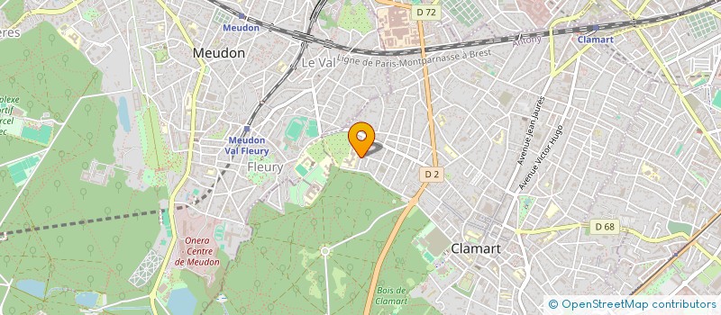 localisation de l'entreprise MONSIEUR LEON PERRET à CLAMART