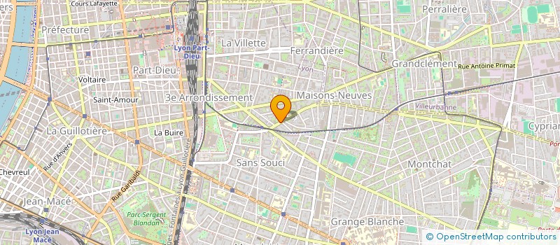 localisation de l'entreprise MONSIEUR LEON PEYNE  LYON