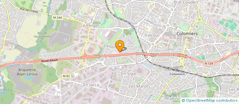 localisation de l'entreprise MONSIEUR LEON PIGEARIAS à COLOMIERS