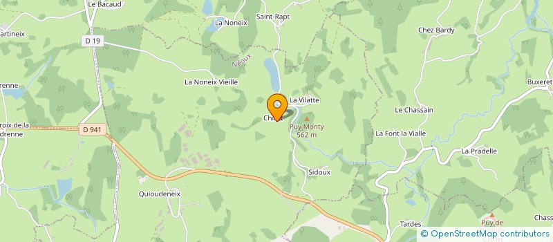 localisation de l'entreprise MONSIEUR LEON REGNIER à NEOUX