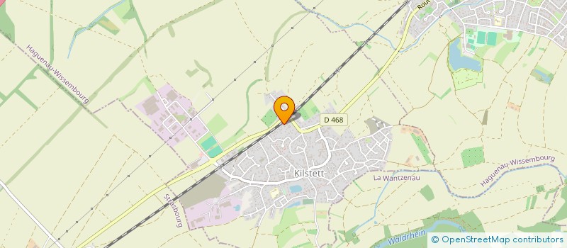 localisation de l'entreprise MONSIEUR LEON RICHERT-KELLER  KILSTETT