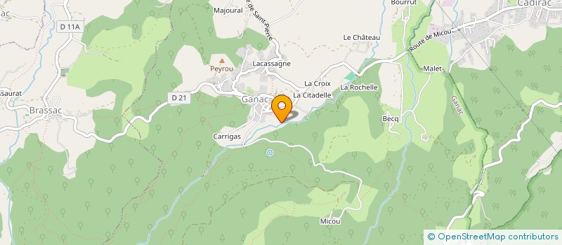 localisation de l'entreprise MONSIEUR LEON RIES à GANAC