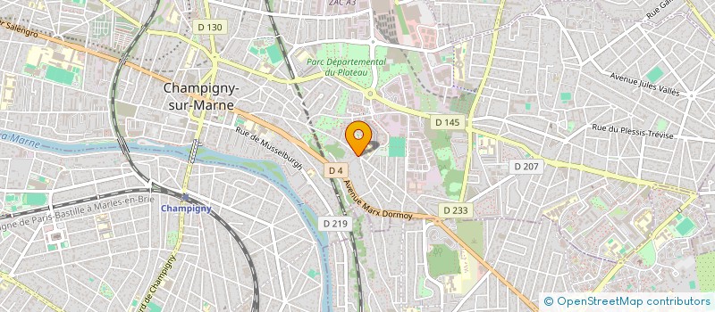 localisation de l'entreprise MONSIEUR LEON ROOPNARINE à CHAMPIGNY-SUR-MARNE