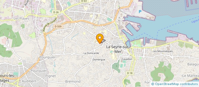 localisation de l'entreprise MONSIEUR LEON ROSSEEUW à LA SEYNE-SUR-MER