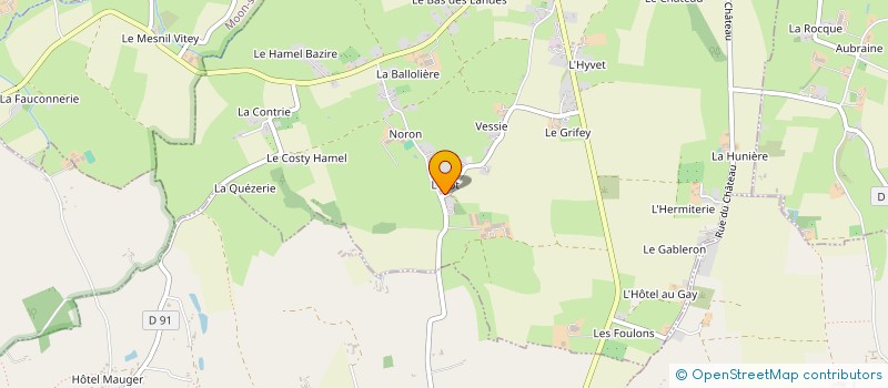 localisation de l'entreprise MONSIEUR LEON RUAULT  SAINT-CLAIR-SUR-L'ELLE