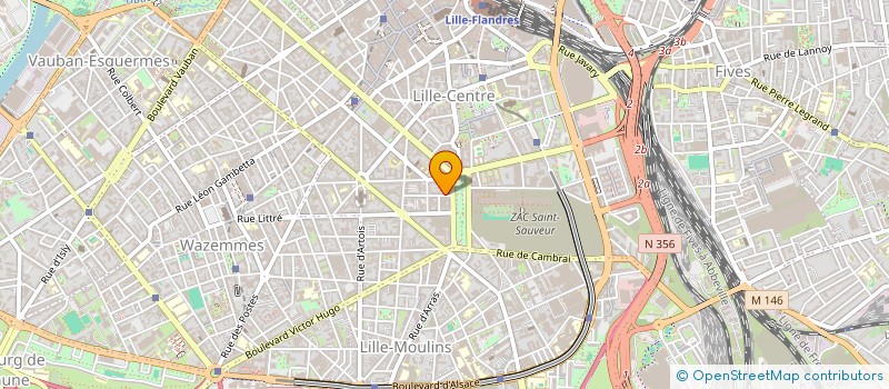 localisation de l'entreprise MONSIEUR LEON SANDER à LILLE