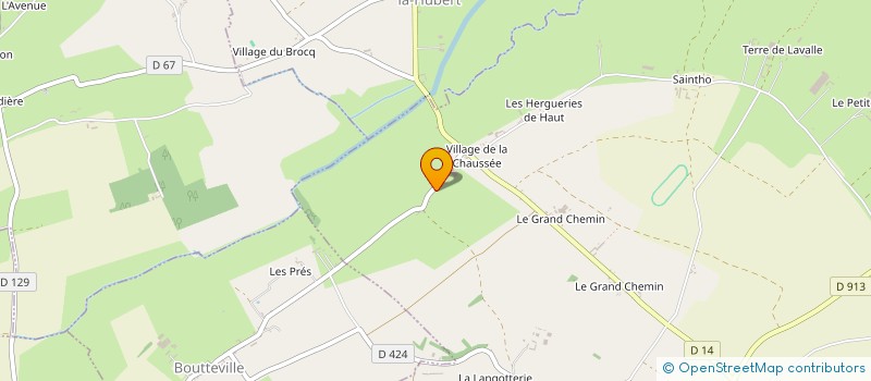 localisation de l'entreprise MONSIEUR LEON SAVARY  SAINTE-MARIE-DU-MONT