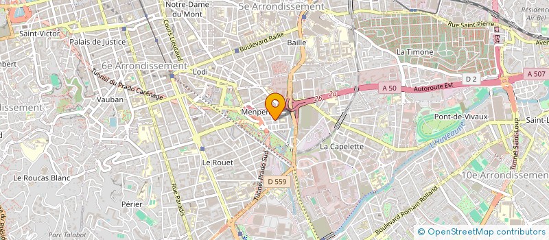 localisation de l'entreprise MONSIEUR LEON SERKIS à MARSEILLE