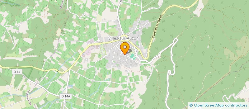 localisation de l'entreprise MONSIEUR LEON SIAUD  VILLES-SUR-AUZON