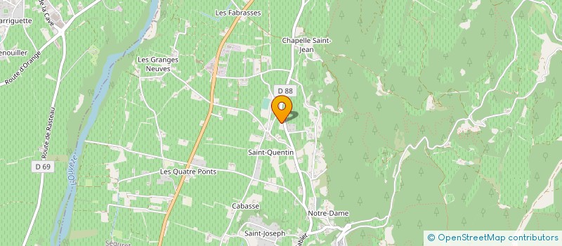 localisation de l'entreprise MONSIEUR LEON SILHOL  VAISON-LA-ROMAINE