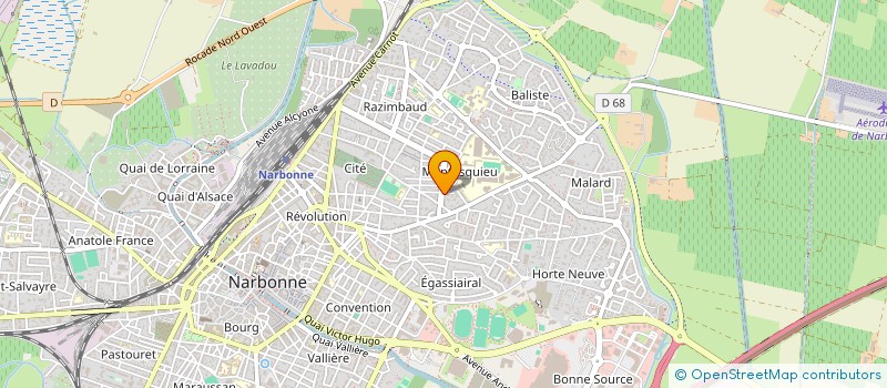 localisation de l'entreprise MONSIEUR LEON SISTAT  NARBONNE