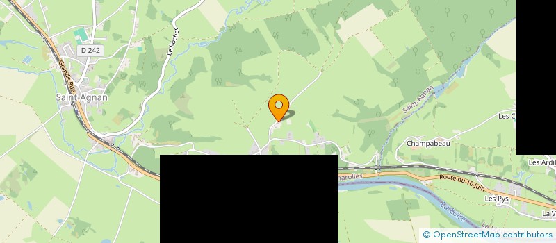 localisation de l'entreprise MONSIEUR LEON SULPY  SAINT-AGNAN