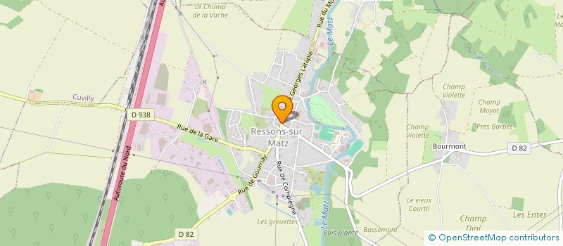 localisation de l'entreprise MONSIEUR LEON SZYMANSKI à RESSONS-SUR-MATZ