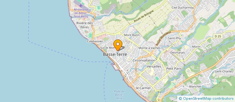 localisation de l'entreprise MONSIEUR LEON TENEBA  BASSE-TERRE