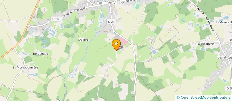 localisation de l'entreprise MONSIEUR LEON TERTEREAU  ROUPERROUX LE COQUET